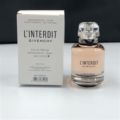 l interdit givenchy tester|l'interdit Givenchy.